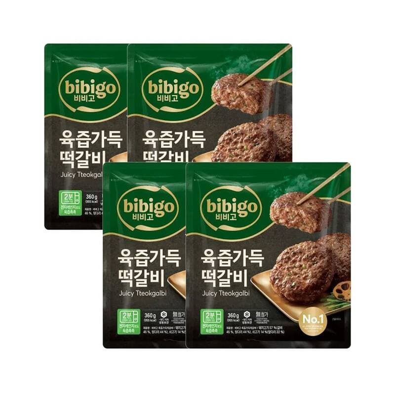 비비고 육즙가득 떡갈비 360g 4개