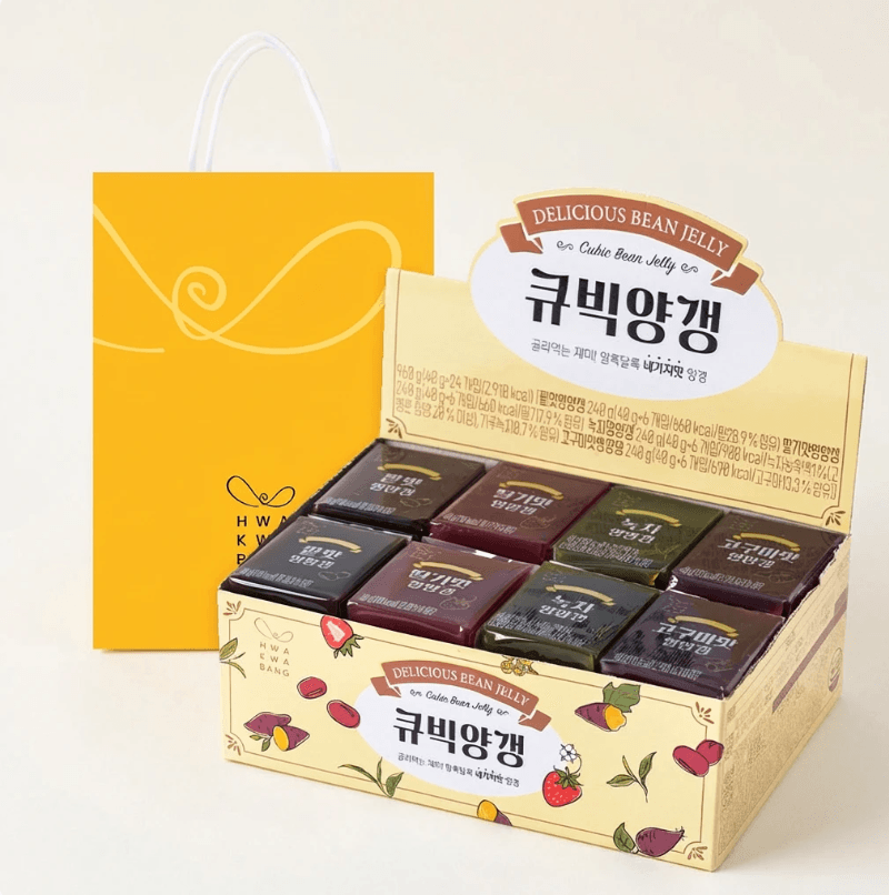 화과방 큐빅양갱 24개입