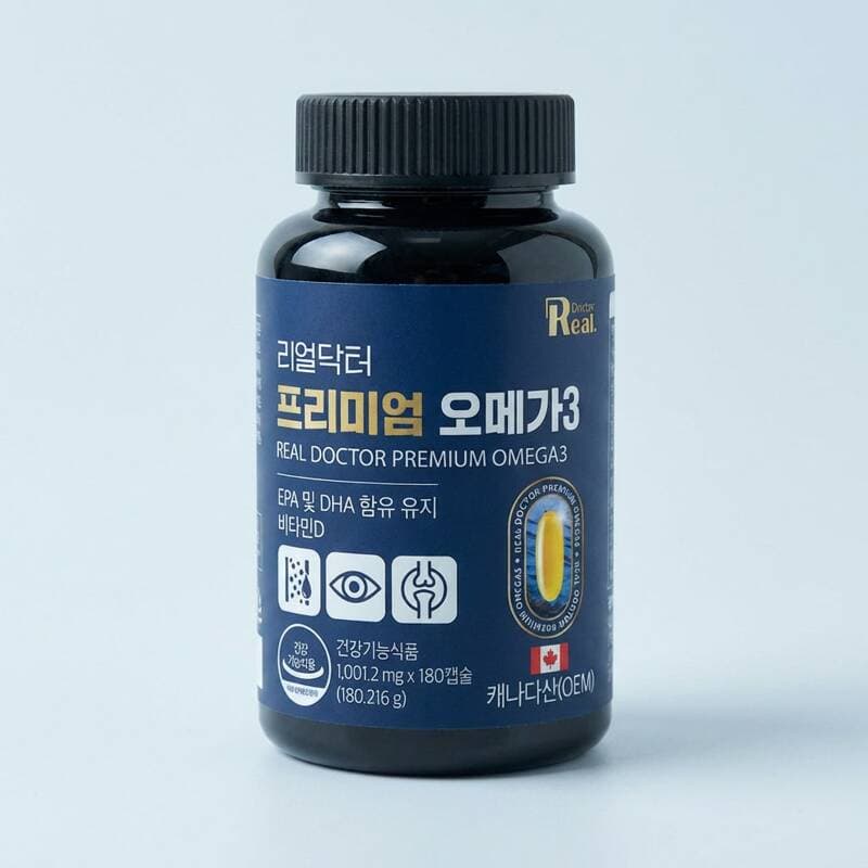 리얼닥터 프리미엄 오메가3 180캡슐