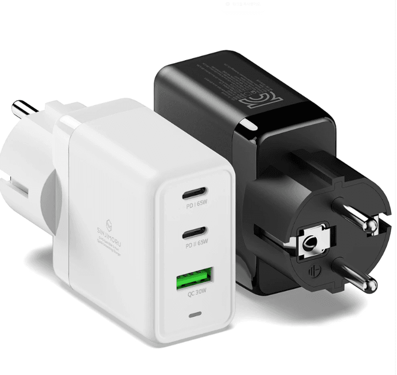 신지모루 O-PD 65W GaN 3포트 충전기