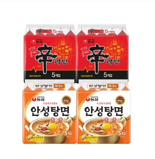 농심 신라면+안성탕면 10개 세트