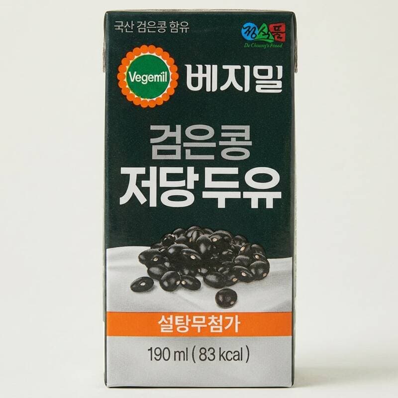 정식품 베지밀 검은콩 저당 두유 72개