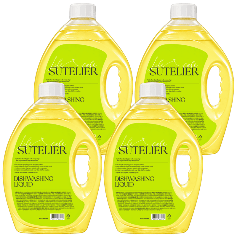 수뜰리에 고농축 주방세제 2.5L 4개