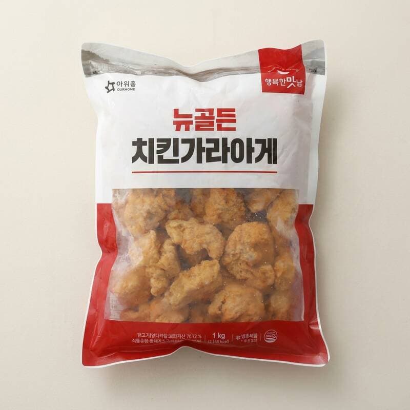 행복한맛남 뉴골든 치킨가라아게 1kg