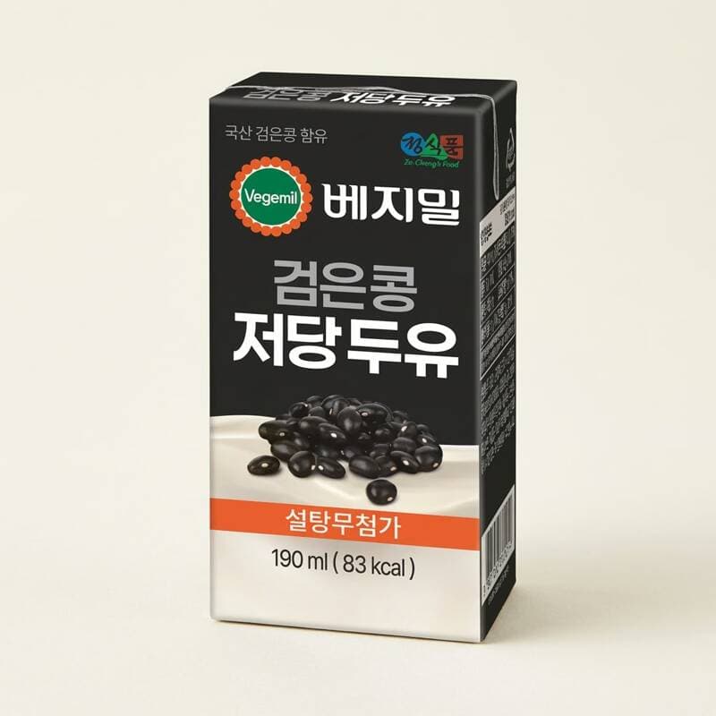 베지밀 검은콩 저당두유 48팩