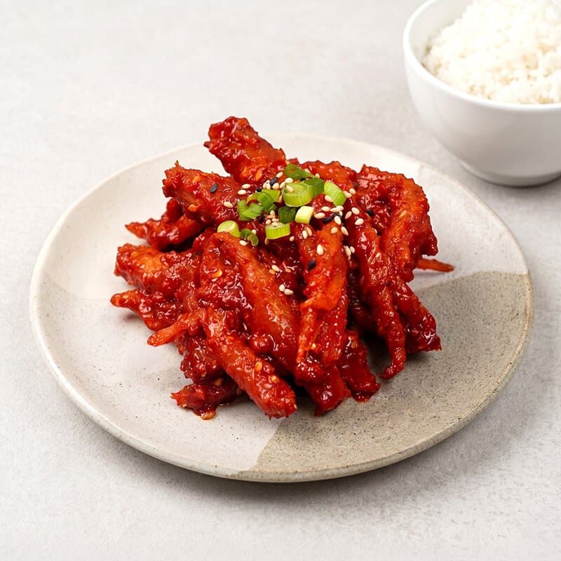 천년의 반찬 더덕무침 매콤한 양념 500g