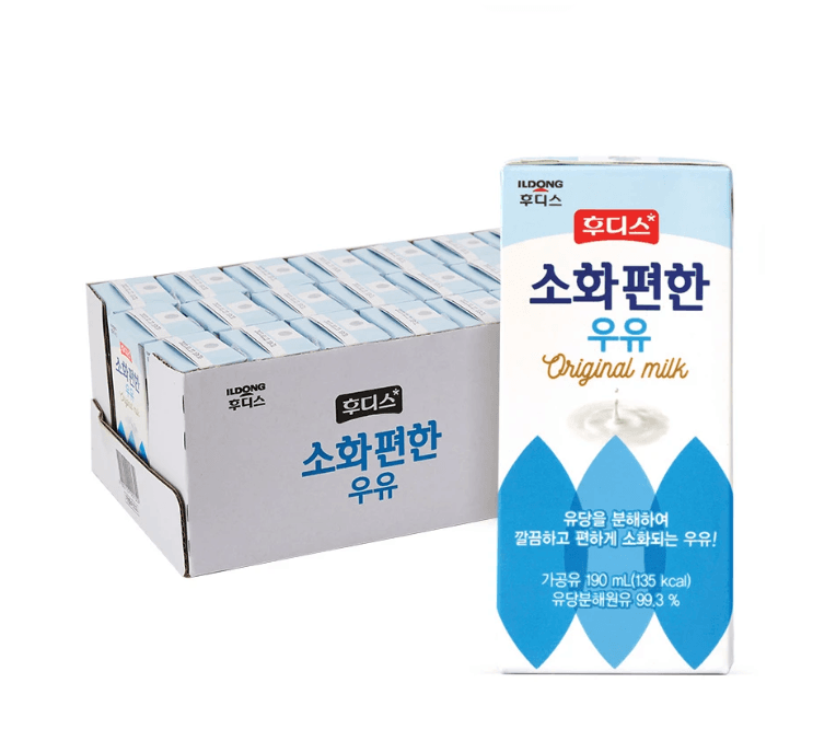 후디스 소화 편한 우유 오리지널