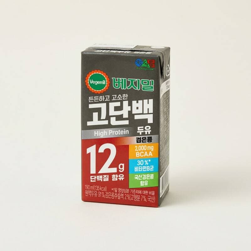 베지밀 고단백 검은콩 두유 32개