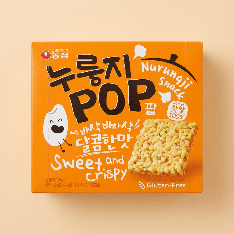 농심 누룽지팝 142g 4개