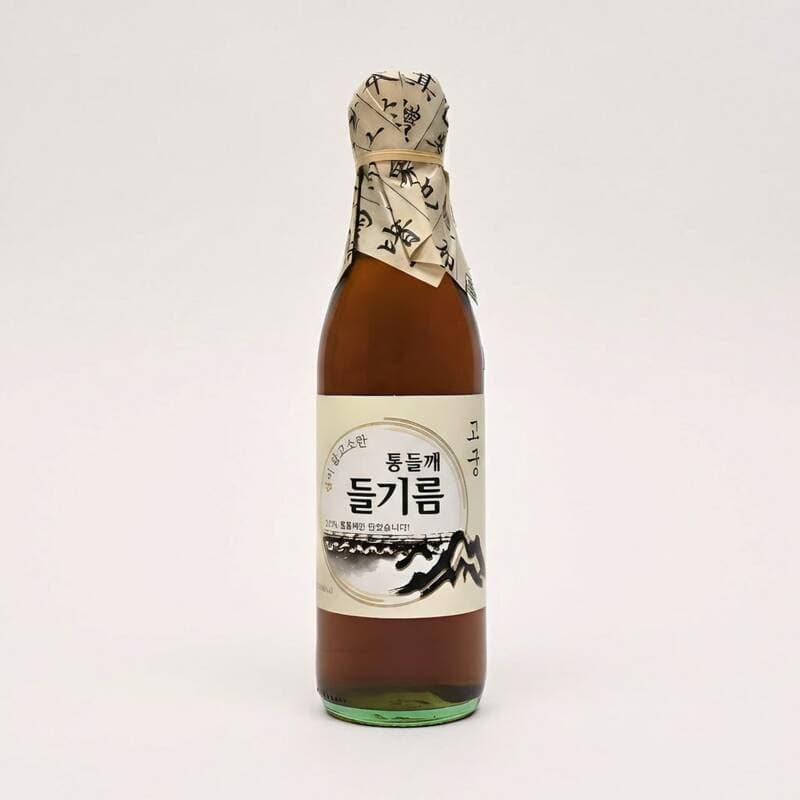 고궁 통들깨 들기름 100% 350ml 4병