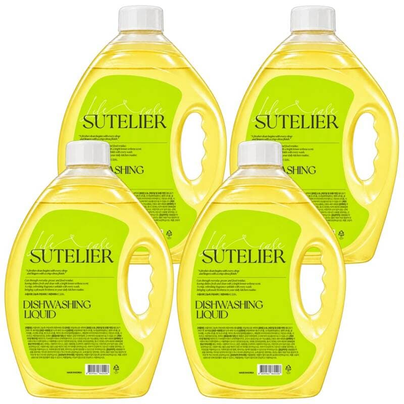 수뜰리에 고농축 주방세제 2.5L 4개