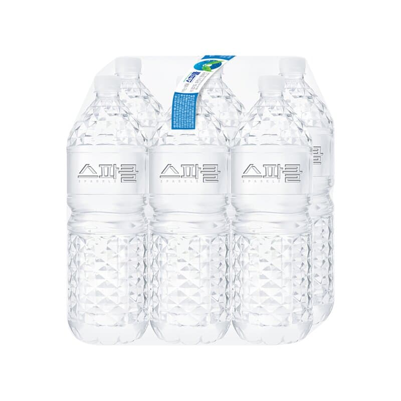 스파클 무라벨 생수 2L 24개