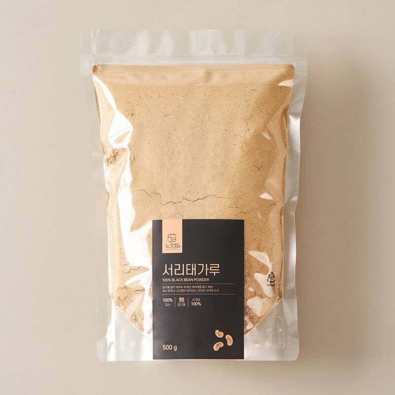 노으림 두 번 볶은 서리태가루 500g