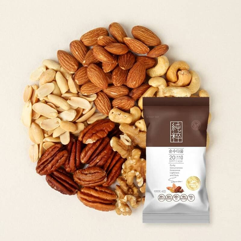 산과들에 순수다움 하루견과 20g 50봉