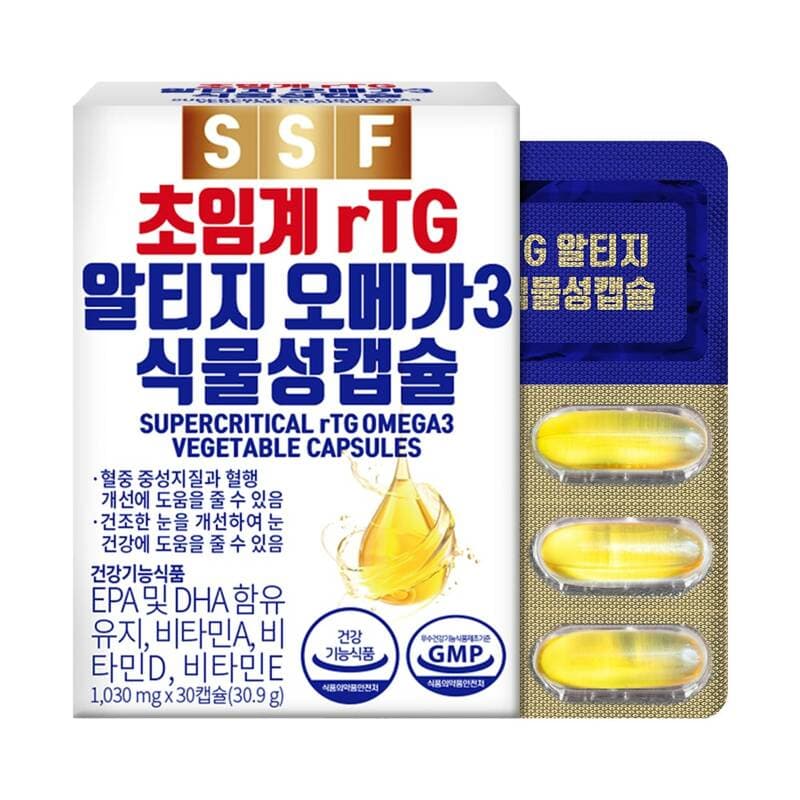 순수식품 초임계 알티지 오메가3 30캡슐