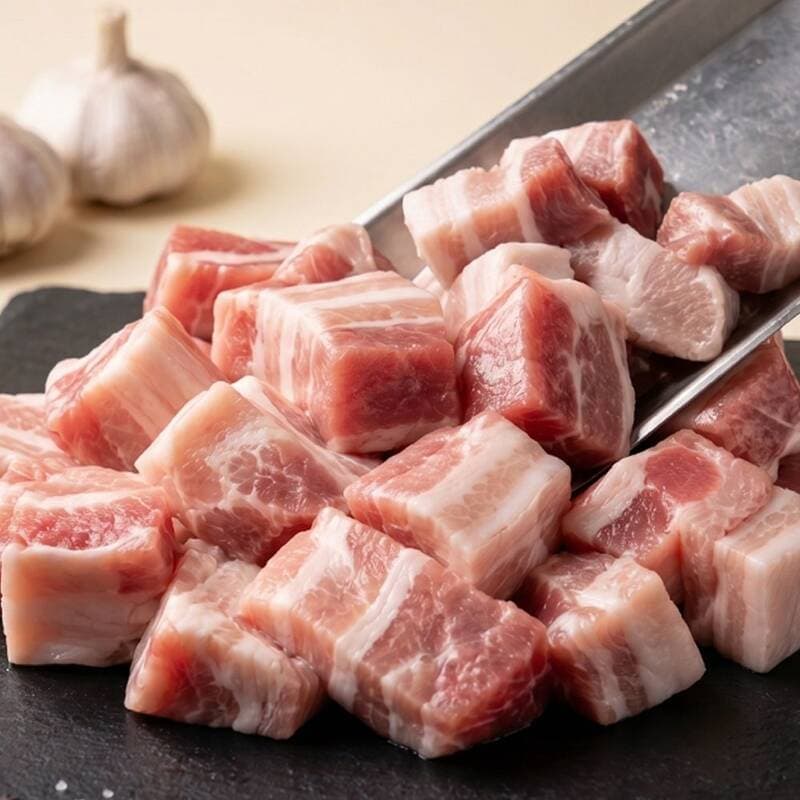 One-Bite Brick Pork Belly, 300g, 3 Packs