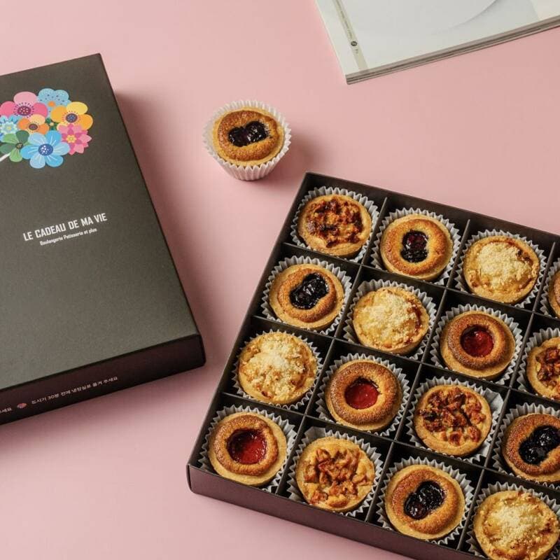르까도드마비 플라워벌룬 타르트 세트