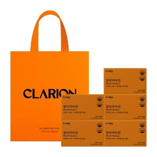 CLARION 멀티비타민 미네랄 15종 30정 5개