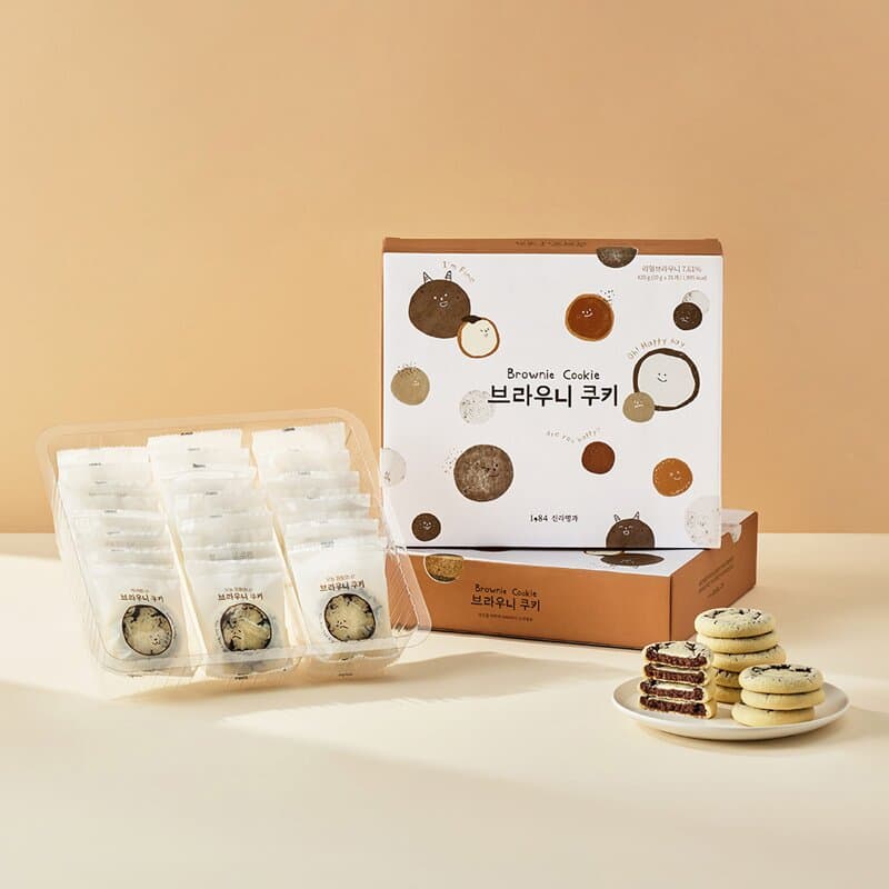 신라명과 브라우니 쿠키 세트 420g