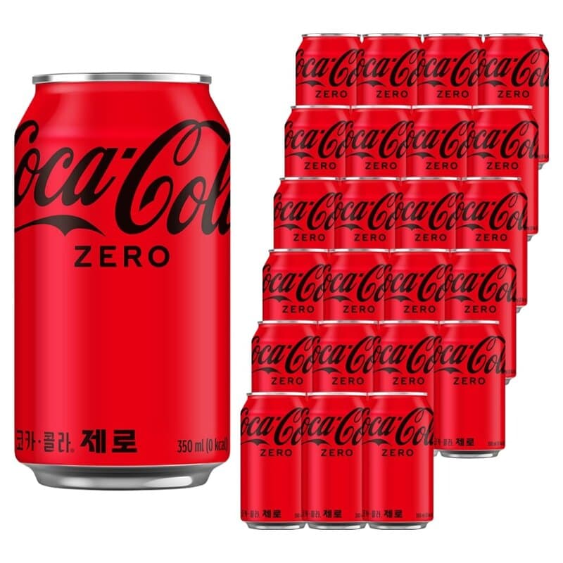 코카콜라 제로 490ml 24개