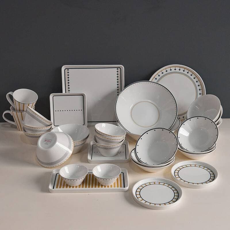 라씨에뜨 Stella 6-Person Home Dining Set, 31 Pieces