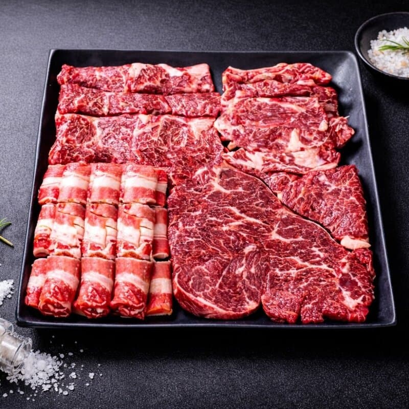 한가득 소고기 한판 세트 1kg