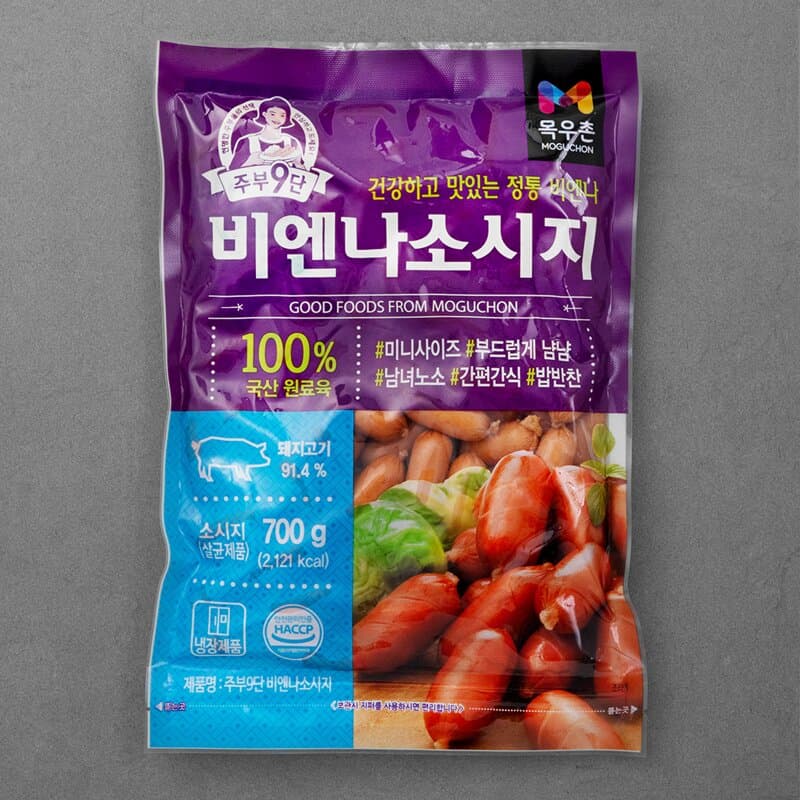 목우촌 비엔나 소시지