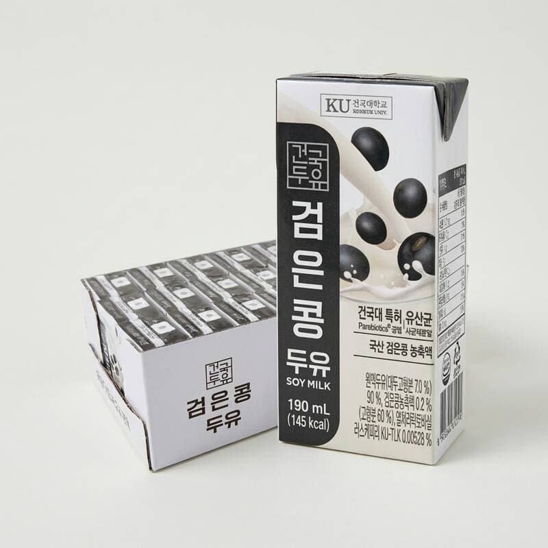 건국유업 검은콩 두유 190ml 24개