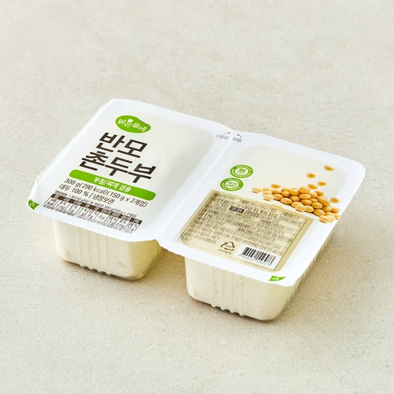 맑은물에 반모 촌두부 2개입