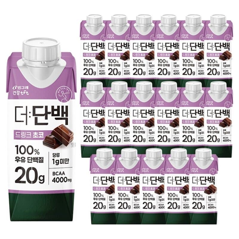 더단백 드링크 초코
