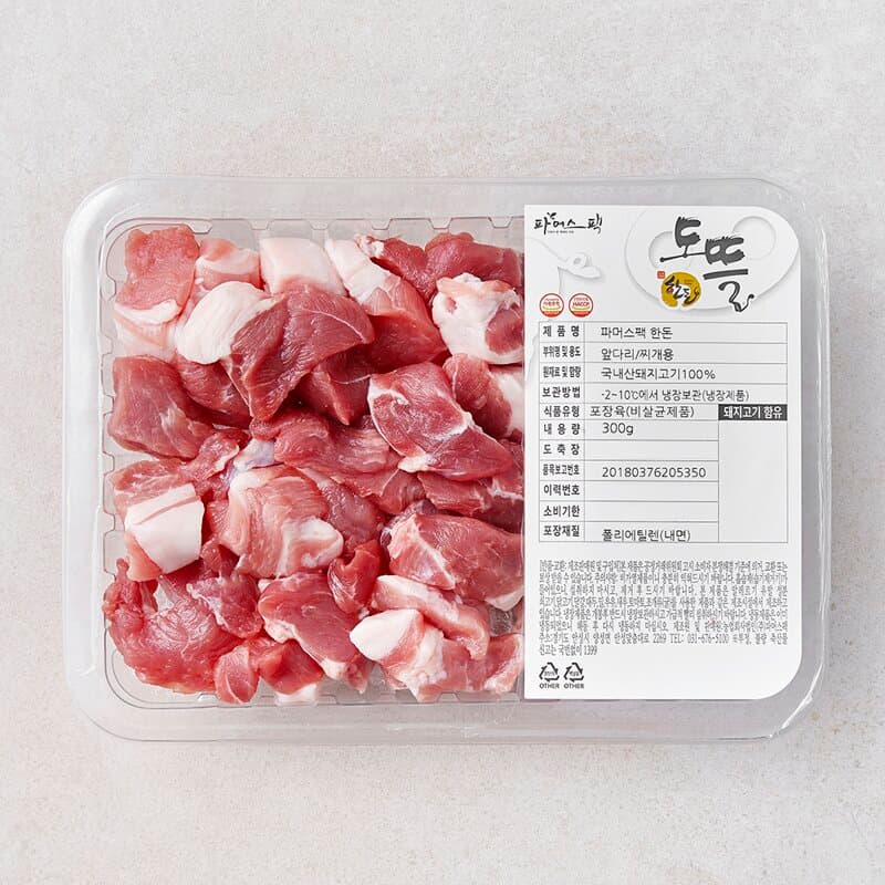 파머스팩 한돈 앞다리 찌개용
