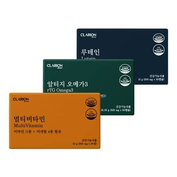 클라리온 야근러 집중템 3종 세트 90정