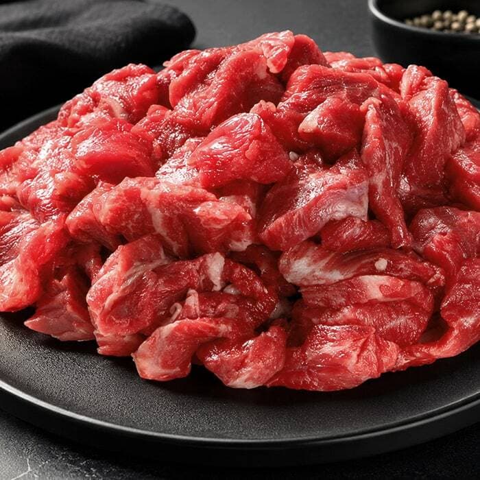 횡성축협한우 국내산 국거리 1등급 세절, 200g, 2개