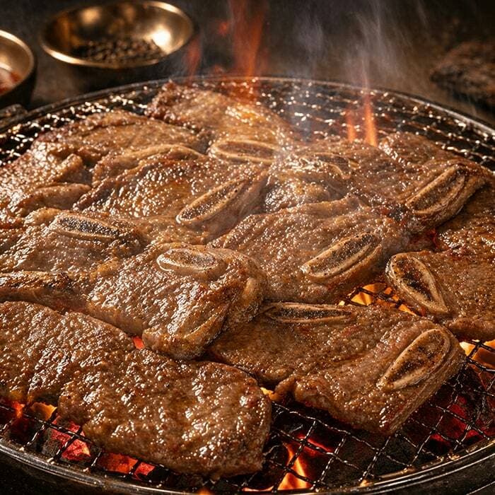 차림 블랙앵거스 양념LA갈비 500g