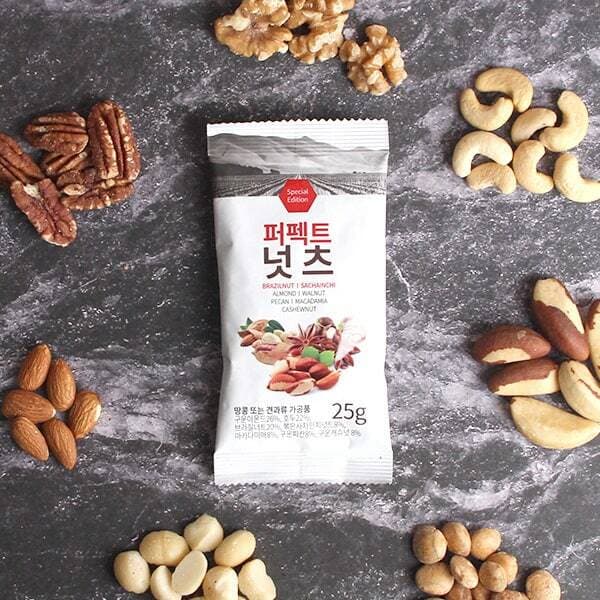 더너츠 퍼펙트넛츠 하루견과 175g 7입