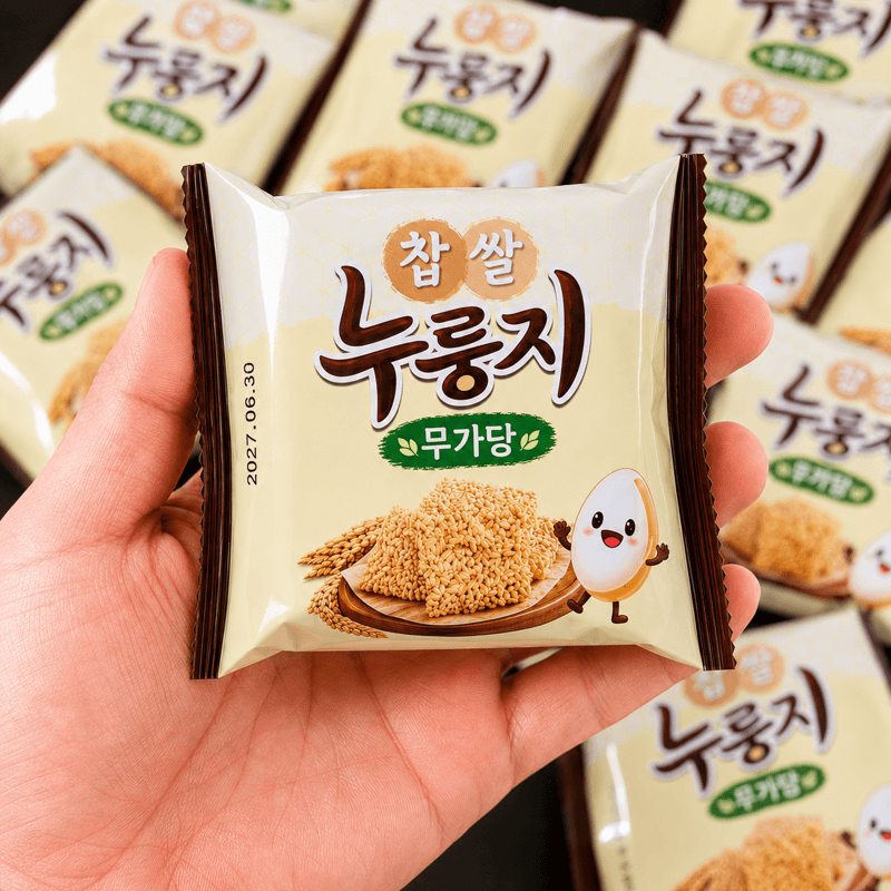 찹쌀 누룽지 과자 담백한맛 24g 36봉