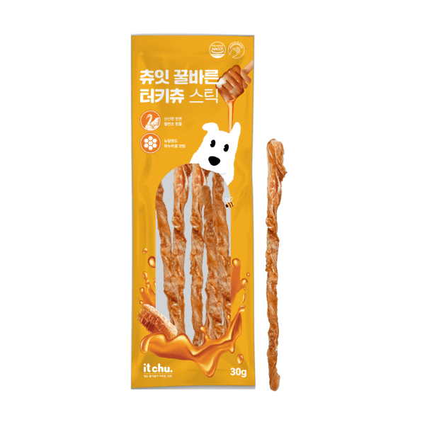 츄잇 꿀바른 터키츄 스틱 30g