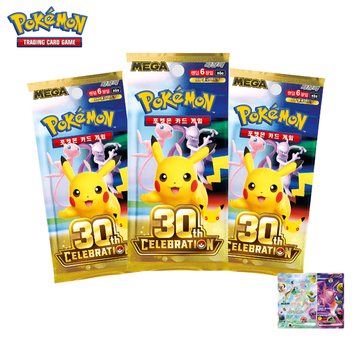 포켓몬 카드 TCG 메가 확장팩 30th