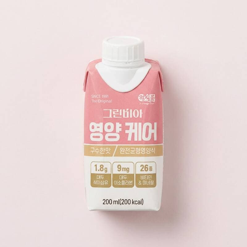 그린비아 영양 케어 구수한맛 200ml 18팩