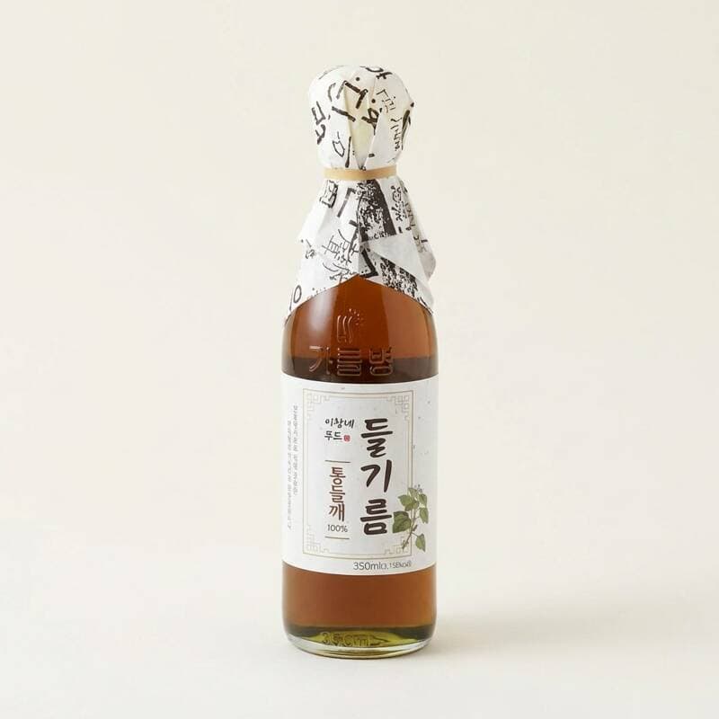 이장네푸드 진한 들기름 350ml 4개