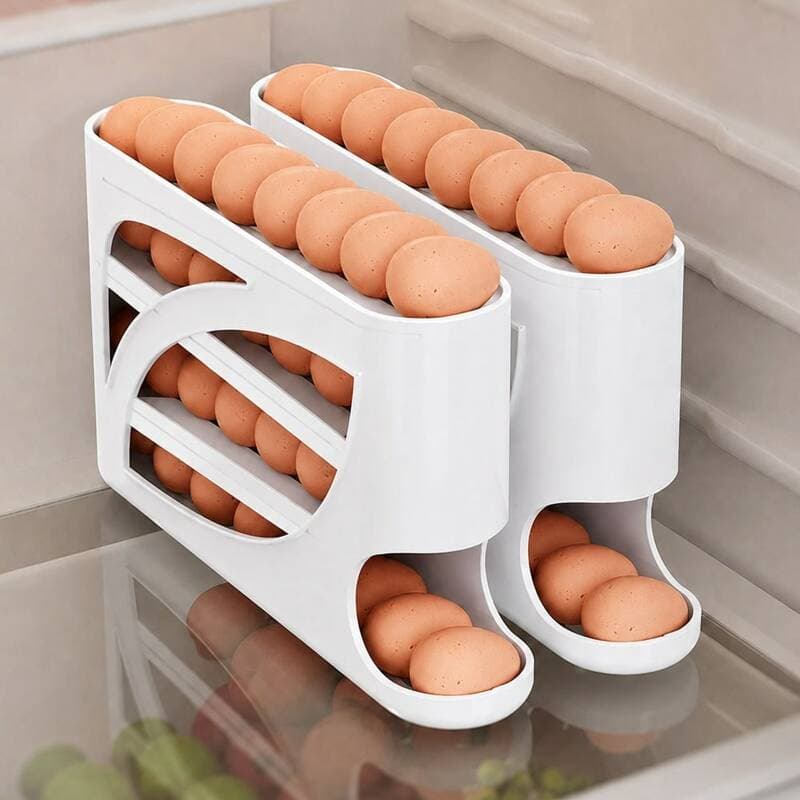 에그로드 자동롤링 계란정리함 2개