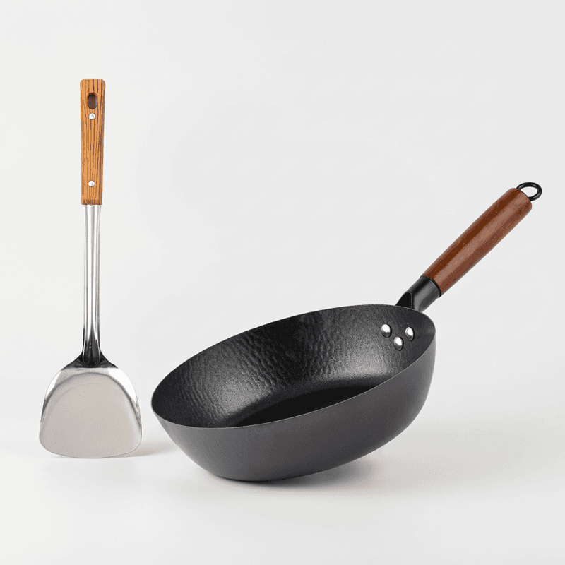 노르디쿡 IH 무쇠팬 28cm + 뒤집개 세트