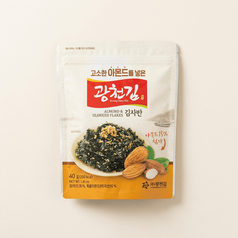 광천김 아몬드 김자반 40g 10봉