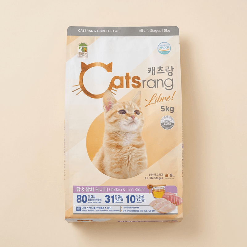 캐츠랑 리브레 고양이 사료 5kg