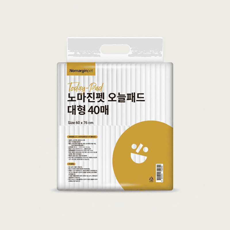 노마진펫 오늘패드 대형 40매 4개
