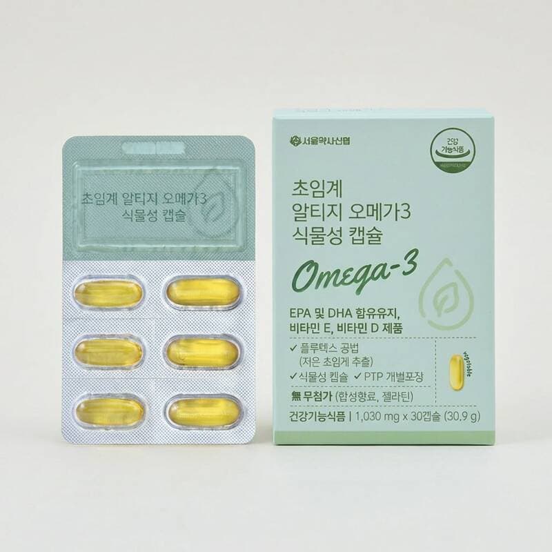 서울약사신협 알티지 오메가3 30캡슐 3개
