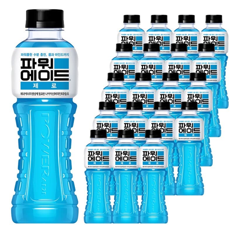 코카콜라 파워에이드 제로 600ml