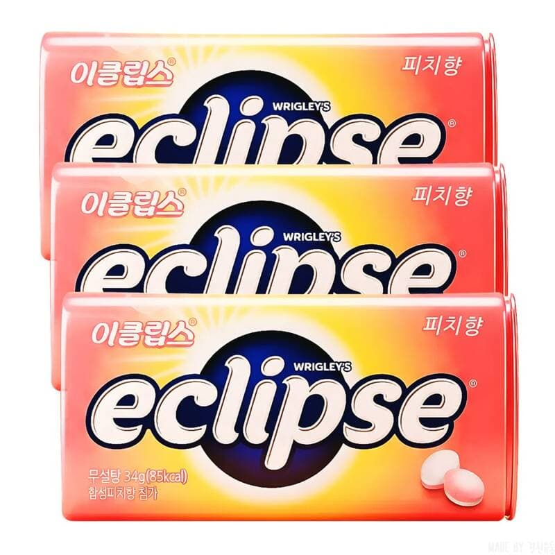 마즈 이클립스 피치향 34g 3개