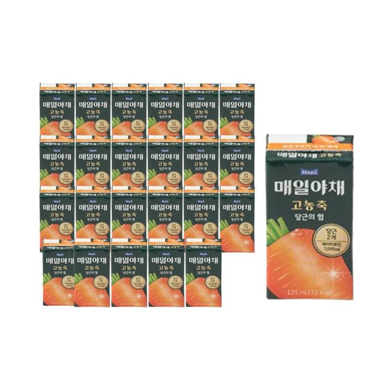 매일야채 고농축 당근의 힘 125ml