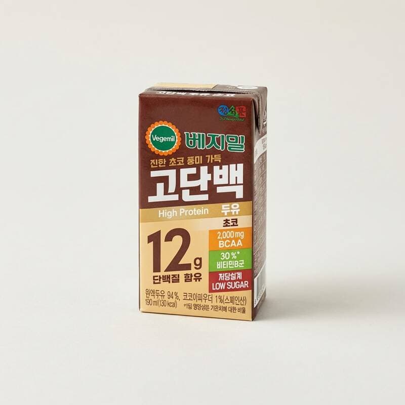 베지밀 고단백 두유 초코 190ml 16개